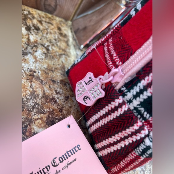 Juicy Couture Plaid Cosmetic Bag - Picture 6 of 10